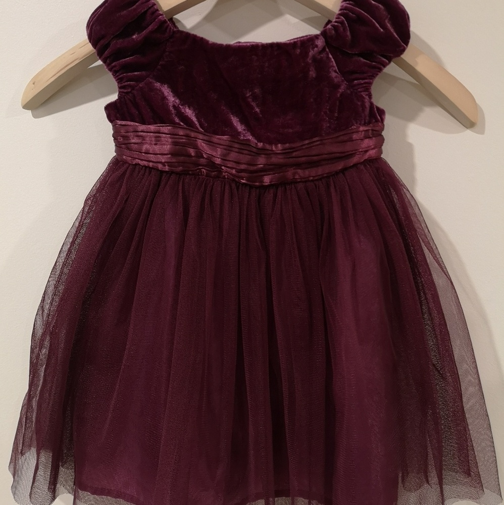 Old Navy | Velvet & Tulle purple dress